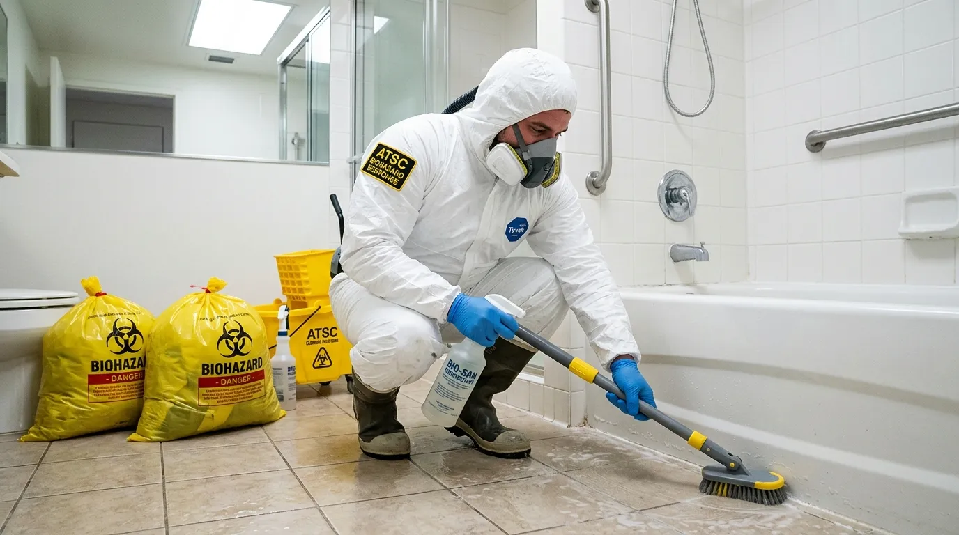 Decontamination equipment deployed for Blood Cleanup in Orono